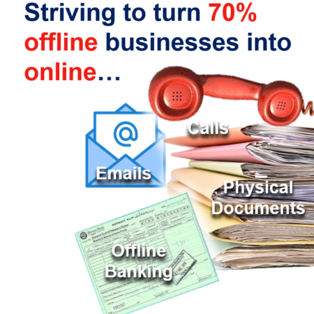 Striving turning 70% offline businesses into online